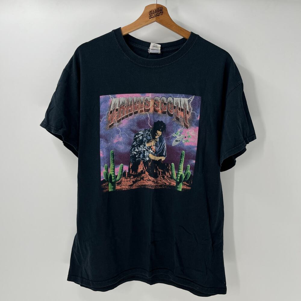 Travis Scott Cactus Jack Utopia Rodeo Astroworld Pens & Pixels Tour Merch Tee L